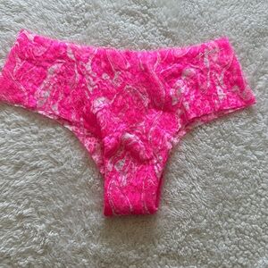 PINK Victoria’s Secret lace Cheekster panty